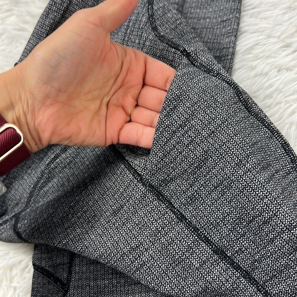 Lululemon Speed Up Tight 28" Full-On Luxtreme Luon Variegated Knit Black Heather - Picture 4 of 6